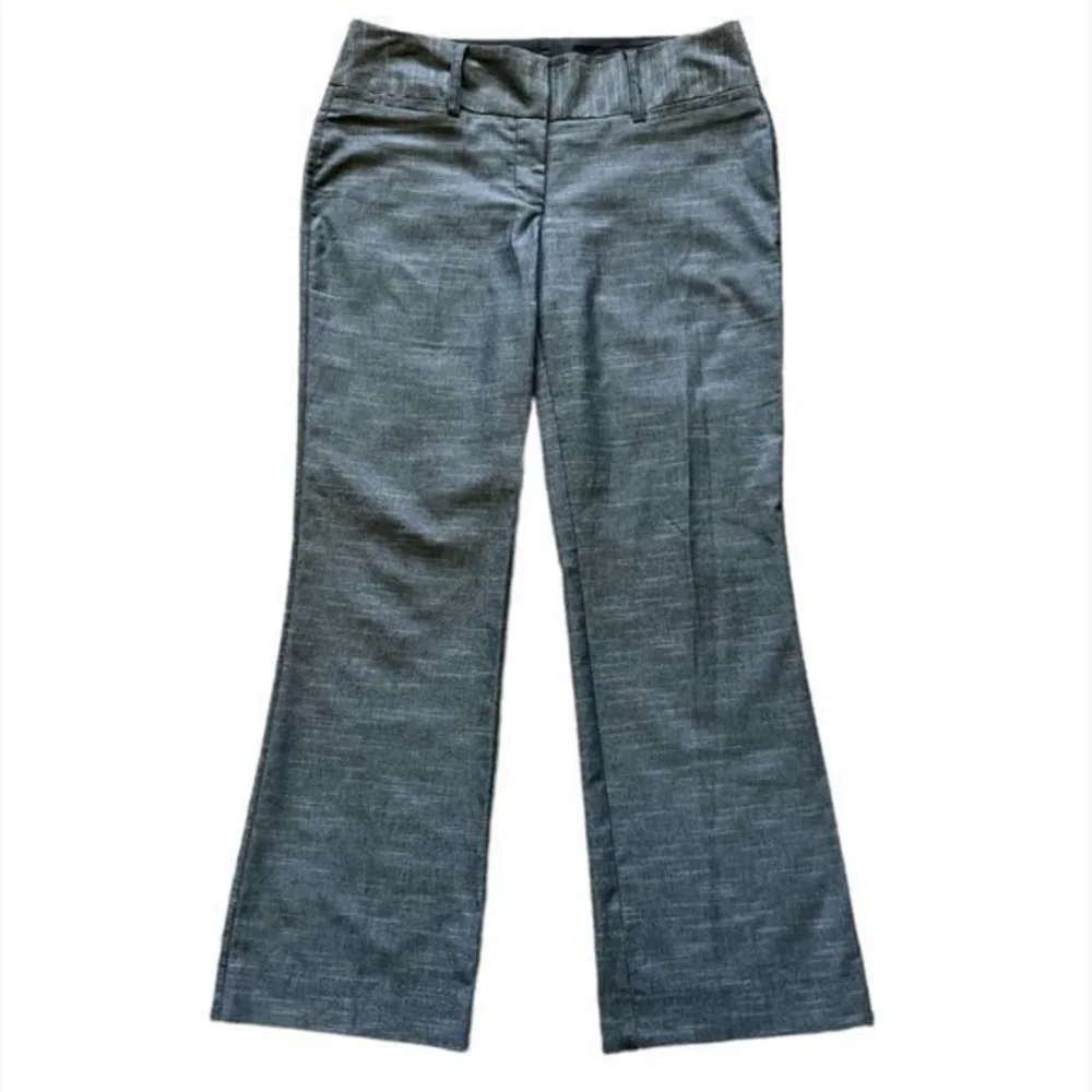 Maurices Women's Black Gray Trouser Pants‎ Sz. 9/10
